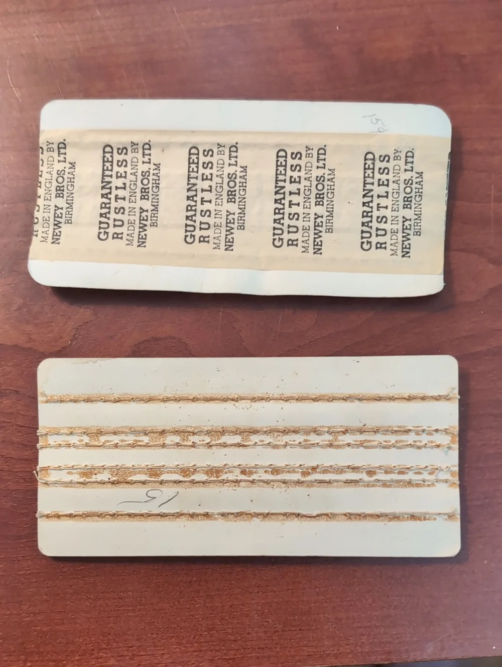 Vintage Sewing Supplies: Case Xx Pinking Shears, Seam Binding, Needle Books, Etc